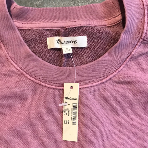 Madewell Bubble Sleeve Drawstring Sweatshirt - Picture 3 of 6